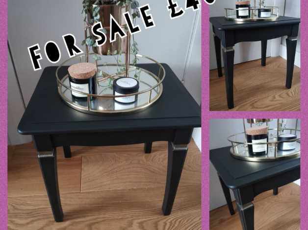 Chalk Paint Side Table Makeover 