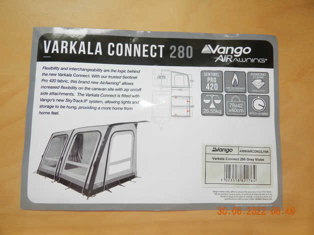 Vango varkala 2024 280 air awning