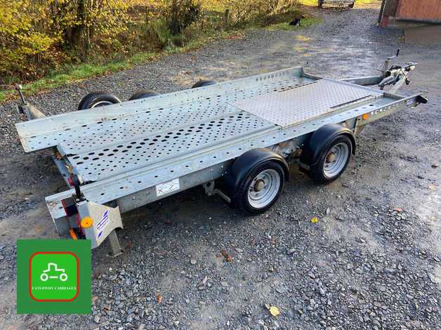 Ifor Williams Ct136hd Car Transporter Trailer 2600kg See Video No Vat