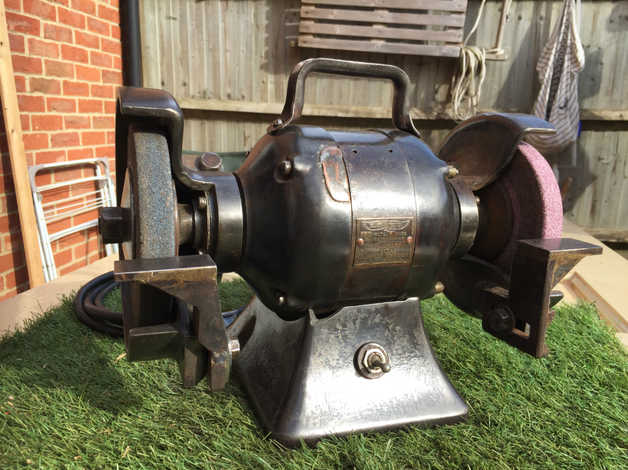 Vintage Black And Decker Bench Grinder Reduced in Abingdon