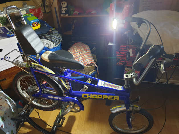 raleigh chopper mk3 blue