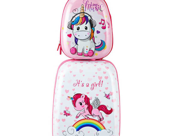 costway kids luggage