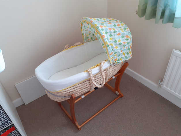 mothercare moses basket fitted sheets