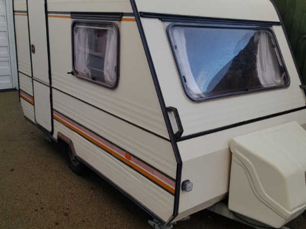 Fleurette Small Little French 2 Berth Pop Roof Caravan 1970s in