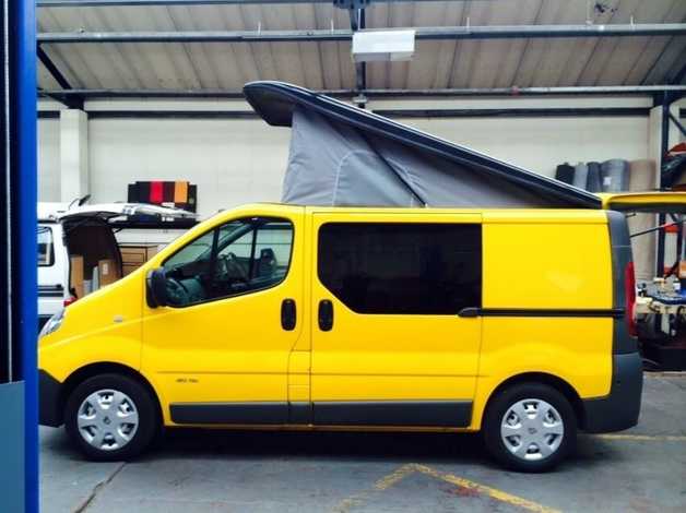 convert renault trafic to campervan