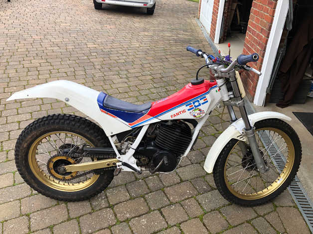 fantic 303 trials bike