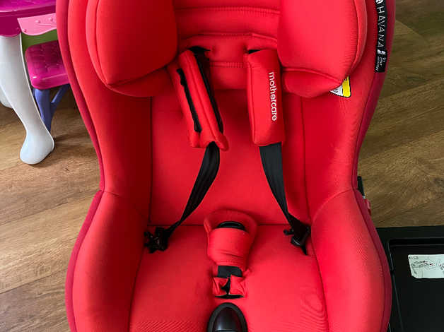 Mothercare havana isofix car clearance seat