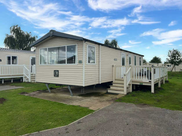 Sited 8 Berth Static Caravan With Decking And Hot Tub For Sale At ...